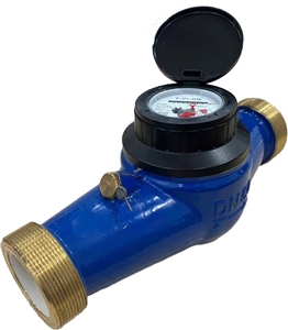 Đồng hồ nước sạch T-flow TFM DN50 phi 60 cấp 2 vỏ đồng Đồng hồ nước sạch T-flow TFM DN50 phi 60 cấp 2 vỏ đồng