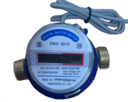 Đồng hồ nước điện tử OWD-SD15 Đồng hồ nước điện tử OWD-SD15