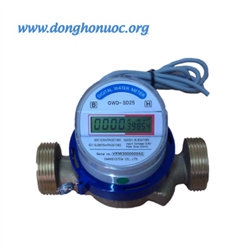 Đồng hồ nước lạnh điện tử OWD-SD25 Đồng hồ nước lạnh điện tử OWD-SD25